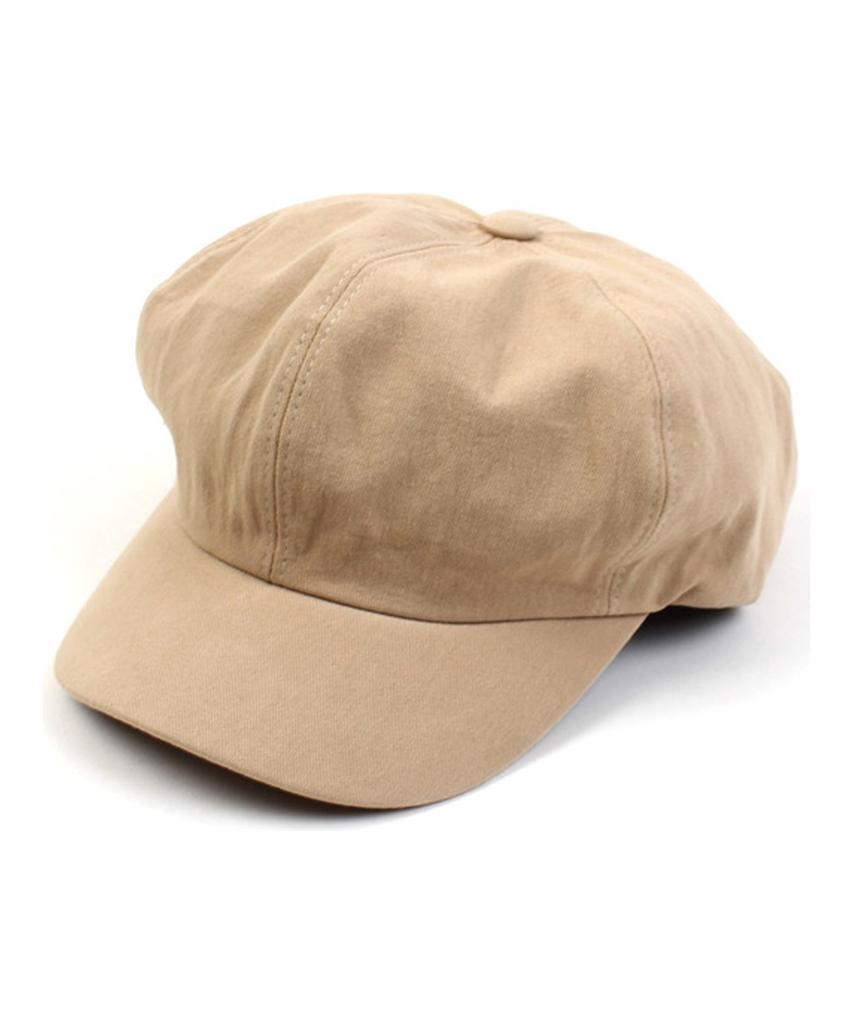 Yunibeosyeolkemiseuteuli Beige Low Washing Newsboy Cap Newsboy Cap