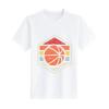 Retro Badge Basketball Tri Blend Anime Best Seller Top Men's T-shirt Streetwear Men T Shirt Daily Four Seasons Cotton