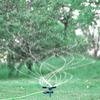 3-Arm 360 Degree Rotating Sprinkler and Spiked Holder Kit Automatic Rotary Nozzles Garden Lawn Plants Flowers Irrigation 1/10Pcs
