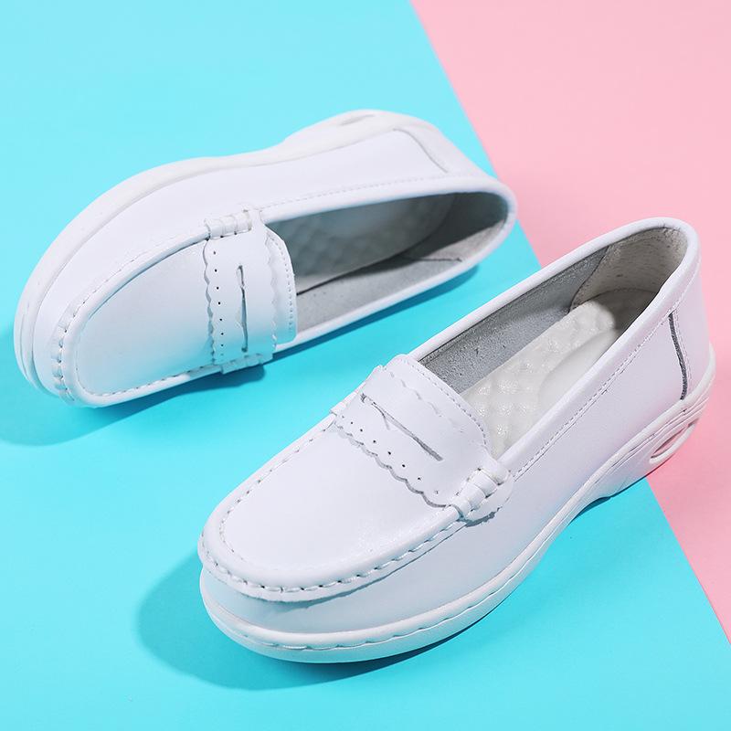 Sneakers Women Nurse White Shoes Comfortable Women Walking Shoes Breathable Female Flats Footwear Women Doctors White Work Shoes