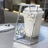 Flower Case For Samsung S25 Ultra Fundas Galaxy S24 S23 S25 Plus S22 A55 A35 A15 A54 5G A34 A53 A71 A33 A52 Silicone Clear Cover