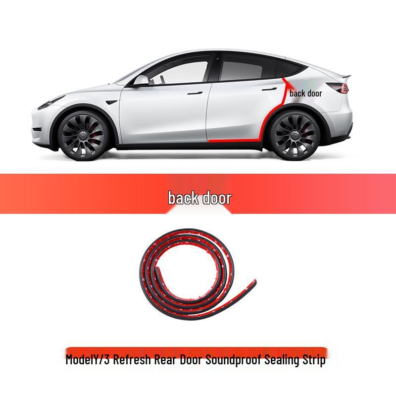 Dźwiękoszczelna Uszczelka do Słupka B w Tesla Model 3/Y Redukcja Hałasu