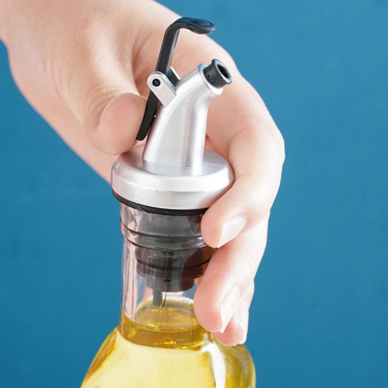 Economic Dispenser Oil Spouts Stopper Cap Nozzle Useful Leak-proof Kitchen Tool 1PCS Oil Bottle Mouth New Accessories Home Living Accessories