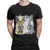BEASTARS הרגל אחרונה לגושי לואי עם זרקור צ'יבי גרפיקה מצחיקה 100% כותנה חולצת טריקו BEASTARS עונה אחרונה חלק עליוניות טיזים ליוניסקס