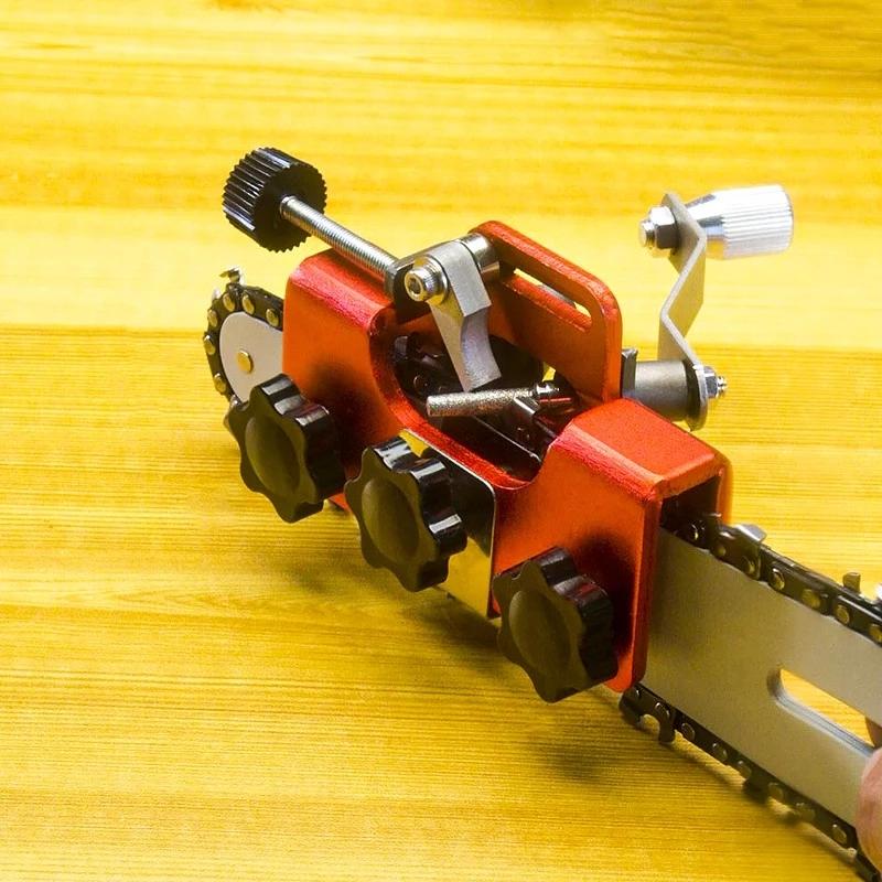 Chain Saw Sharpeners Portable Chainsaw Chain Sharpening Woodworking Grinding Stones Electric Chainsaw Grinder Tool