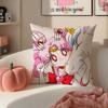 Magical Girly Cute Anime SSailor MMoon Cushion Cover Pillowcase Short Plush Invisible zipper Room Sofa Cushion Cover