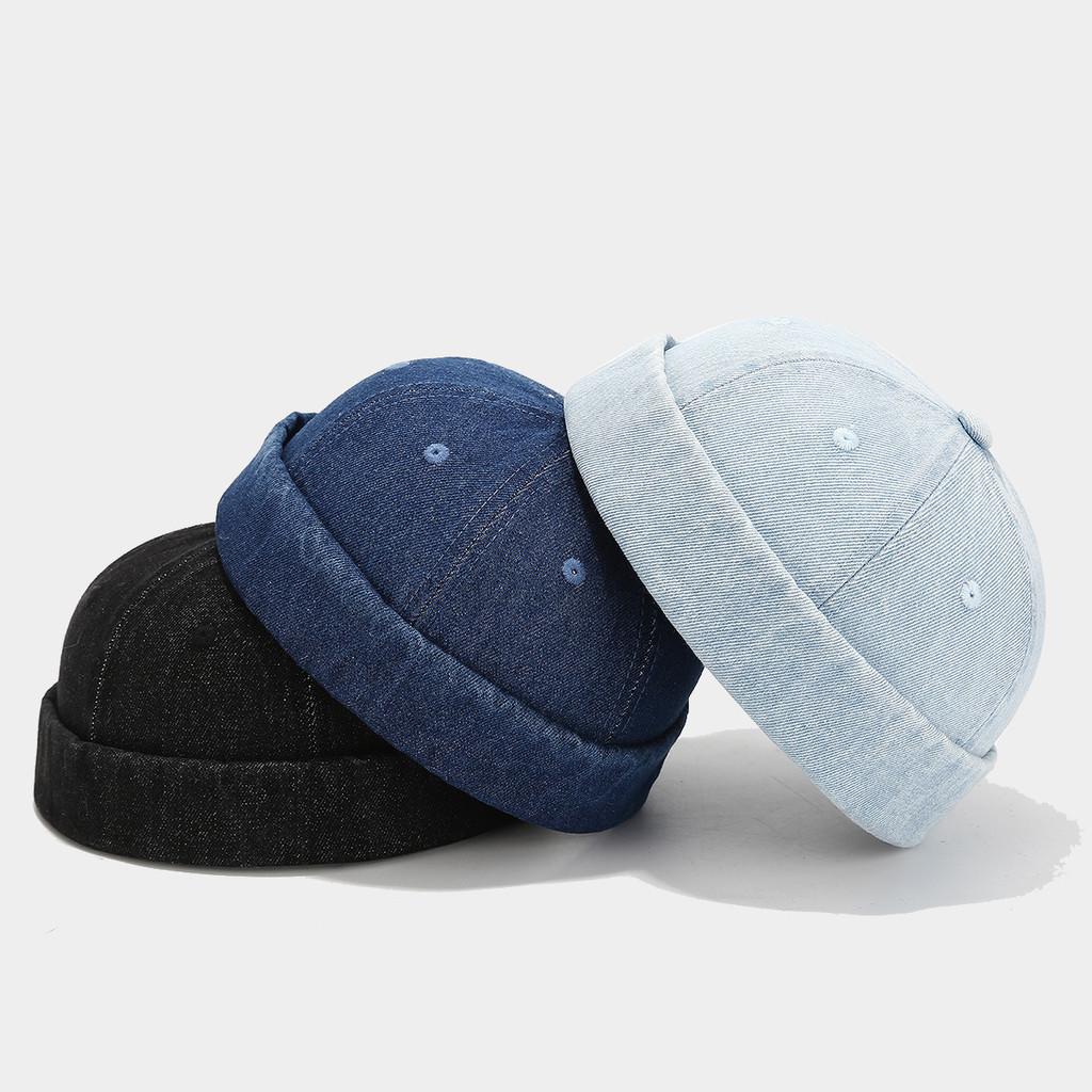 Vintage Cotton Sailor Hat For Men Women With Sun Shade Summer Winter Autumn