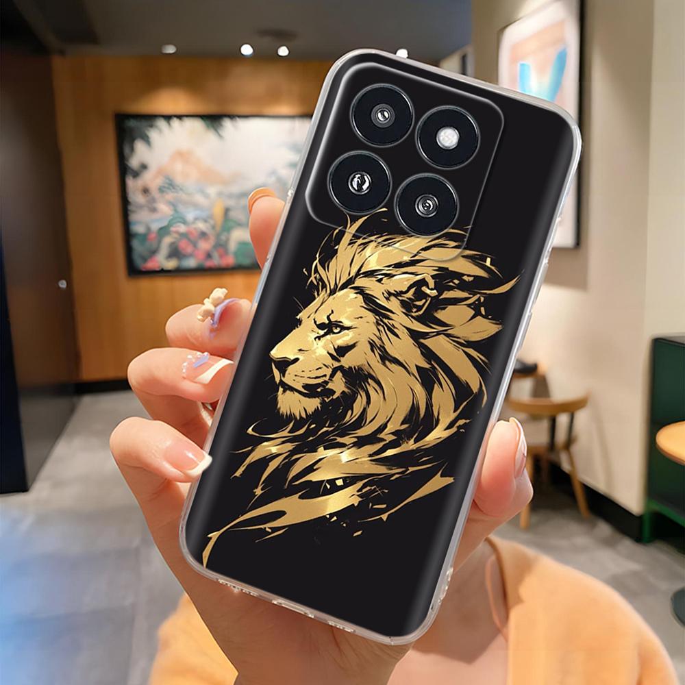 Für Xiaomi 14 Pro Hülle Klar Kreative Weiche Silikon Handyhüllen Für Xiaomi 14 Mi 14 Mi14 Rückseite Für Xiaomi Mi14 Pro Hüllen