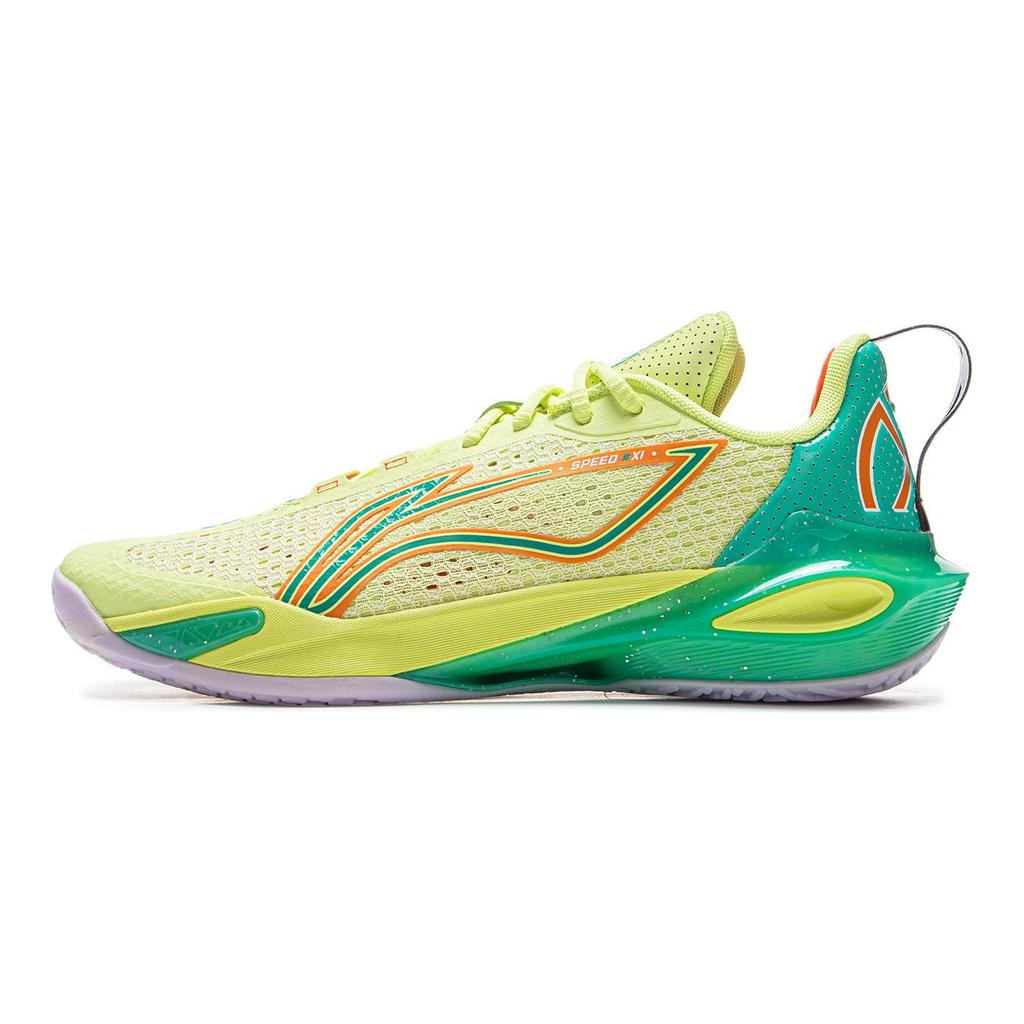 Li Ning Speed 11 Dämpfung Rutschfest Abriebfest Atmungsaktiv Rückprall Anti-Twist-Grip Niedrig geschnitten ABAV031-2