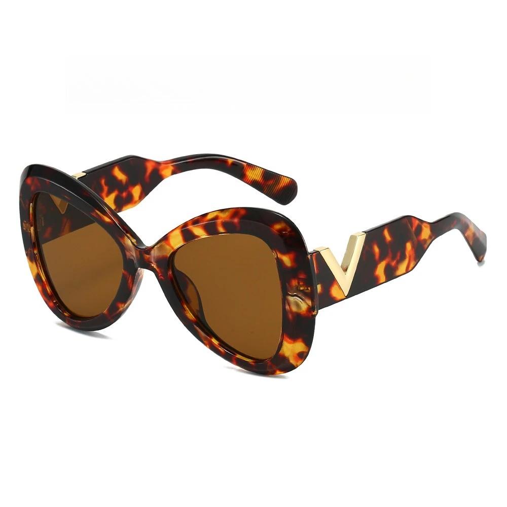 Mode Neutre Nouvelles Lunettes de Soleil Oeil de Chat Personnalisées Mode Sens Senior Lunettes UV400 Lunettes de Soleil Rétro Oeil de Chat