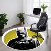 1 buc. Covor Rotund de Birou Batman, Sub Scaune de Birou, Dormitor, Sufragerie, Decor Acasă, Decor Cameră, Disponibil în Diverse Mărimi