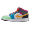 Air 1 Mid SE GS Multi-Color Kinder-Sneaker Weiß Taxi Dark-Shadow FN1190-100