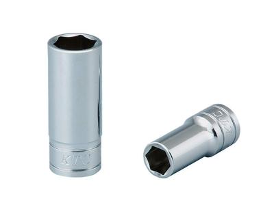 Kyoto Machinery Tools Socket (KTC) Semi-deep 9.5mm (3/8 Inch) B3M-24W-H