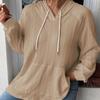 Spring and Autumn Women's Sweatshirt Casual Fresh Sweet Pullover Hooded Loose Long Sleeve Top