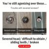 Damaged Screw Extractor Set, Stripped Screw Extractor Kit For Slide Thread, Broken Bolt Extractor,Bolt Remover