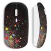 Mouse wireless - Multicolore - Compatibile Mac e PC - Chiavetta USB wifi inclusa - Ergonomico - Design moderno