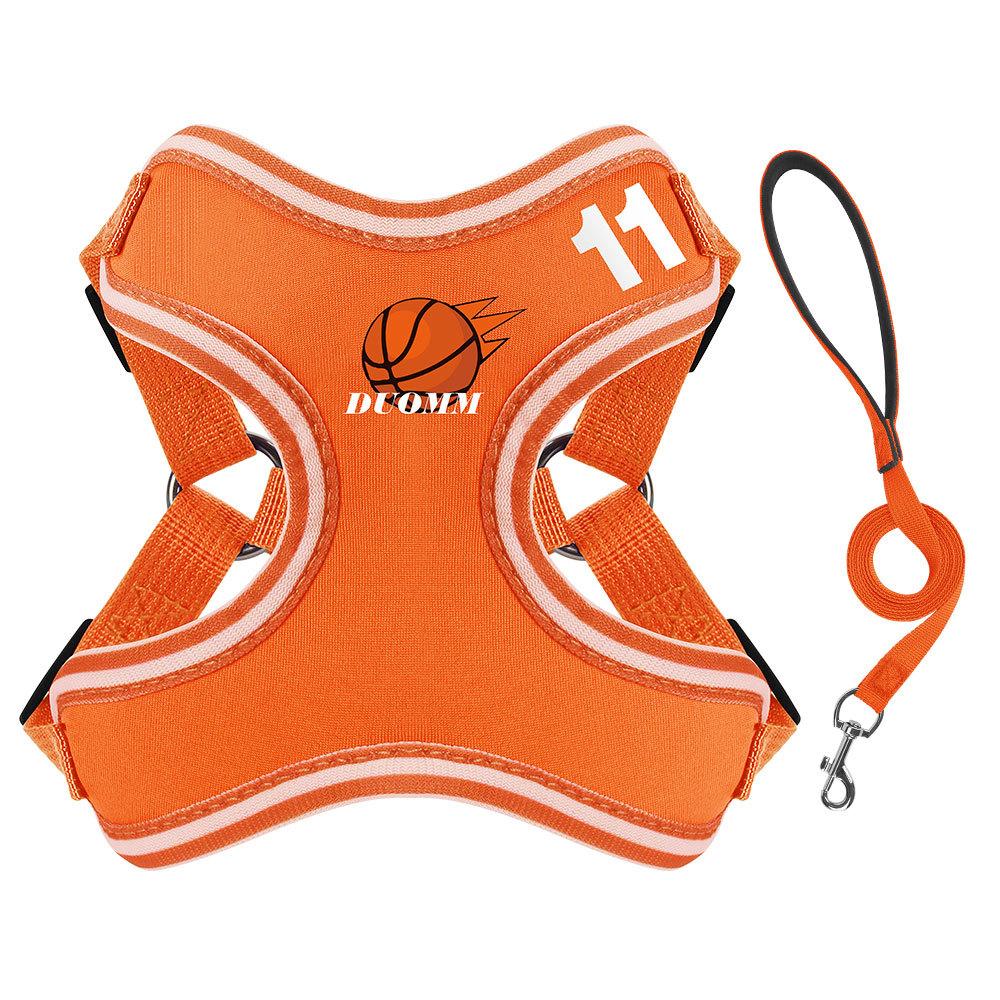 New Spring and Summer Pet Chest Straps  Sports Style Puppy Chest Straps  Comfortable Dog Leash  Dog Leash