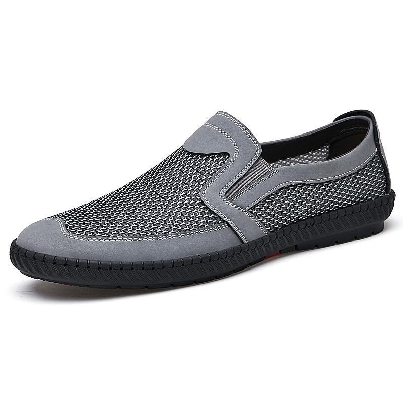 Mesh Men's Casual Shoes Breathable and Comfortable Slip On Loafer Driving Daily Office Outdoor Leisure Walking Men's Shoes