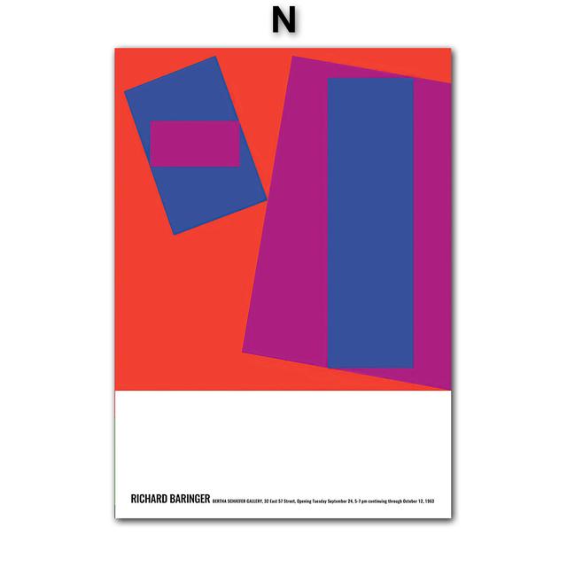 Bauhaus Herman Miller Woodstock Segeln Reise Kalifornien Wandkunst Leinwand Gemälde Nordic Poster Druck Bild Wohnzimmer Dekor Kein Rahmen