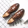 Brand Designer Shoes Men Tassel Casual Men's Shoes Vintage Formal Dress Shoes Fashion Slip On Wedding Loafers Groom Flats Man
