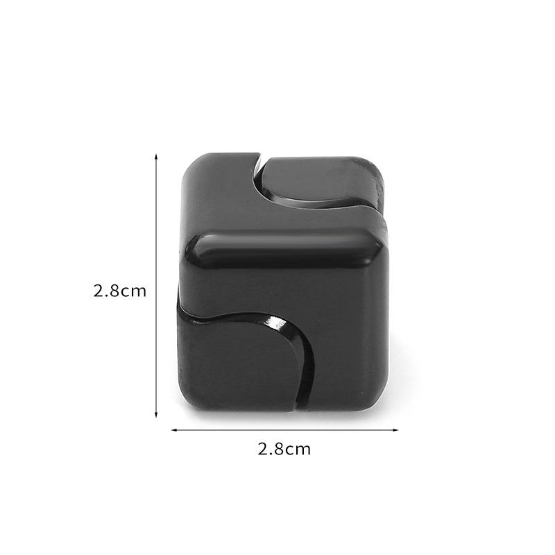 Kostka Spinner 4-w-1 Zabawka do odkręcania i kręcenia Biurko Metalowe EDC Ręczne Fidgety Spinner Buduj Flipo Flip Prezent dla Dzieci Dorosłych.