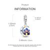 Bedel 925 Zilver Kralen Hanger Magische Kubus Vlinder Kat Dangle Past Op Originele Armband Ketting Bedels Sieraden Cadeau