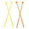 2Pcs Percussion Drum Sticks Mallets Drumsticks Adults Kids Stick Mallet Plastic Musical Instrument Children'S Toys