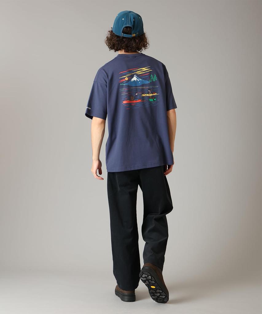 Lake to Avenue Graphic Short Sleeve PG2040 Nocturnal River Size M [Columbia] T-Shirt