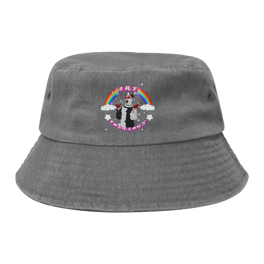 Art The Clown Terrifier Fischerhut für Damen Unisex Feldhut Stil Faltbar für Camping Angeln FischerUnisex Hut Session Hut