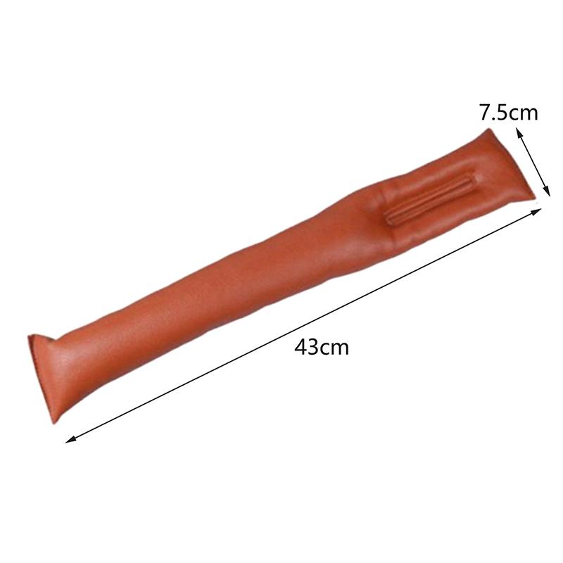 Car Seat Gap Filler Soft Pad Leather Side Seam Plug Leak-proof Filling Strip Anti-drop Auto Interior Decoration Supplies