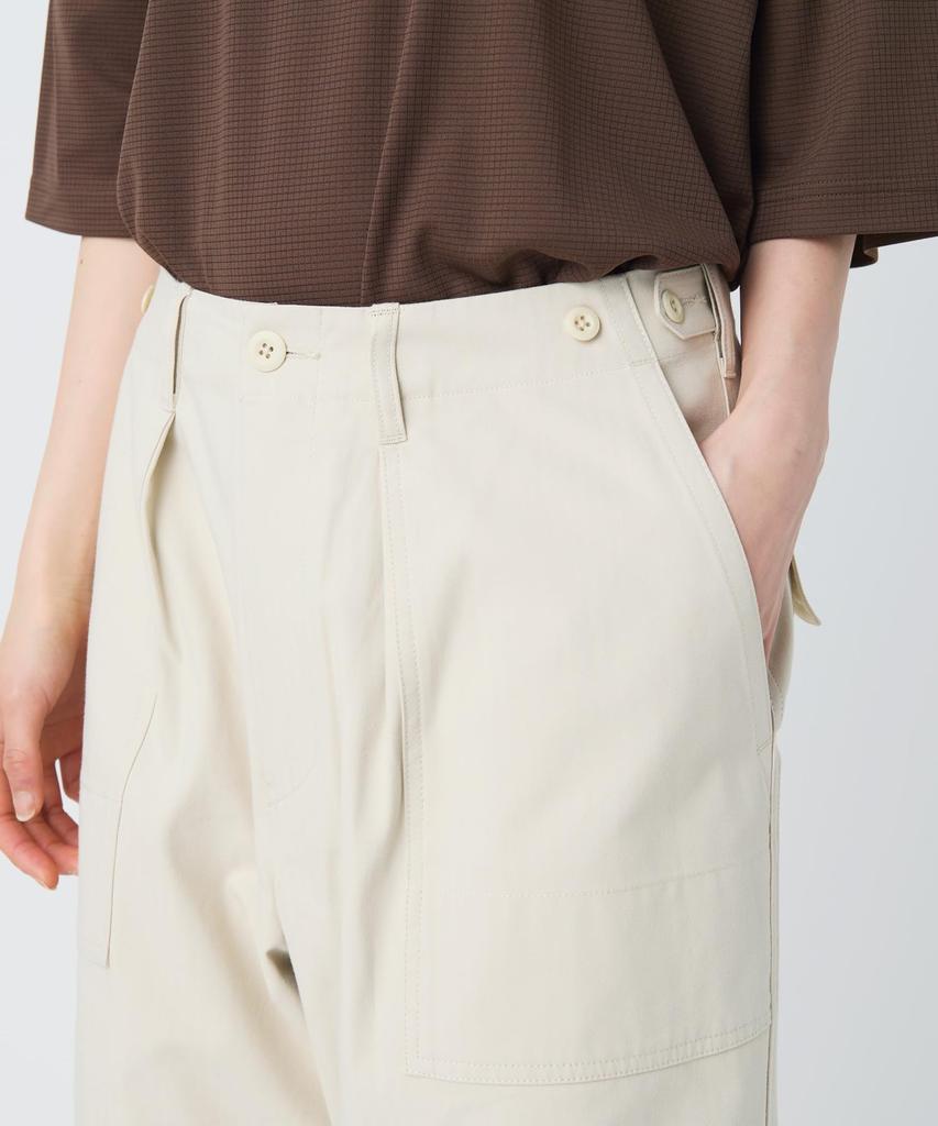 Snow Peak TAKIBI Herringbone Pants PT-26SU003, Long Pants, Flame Resistant, Men's/Women's, FOLIAGE, M