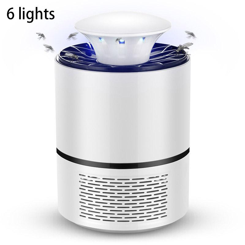 Simulated human temperature mosquito repellent lamp 365nm ultraviolet light contact stick catching LED mosquito repellent silent mosquito repellent