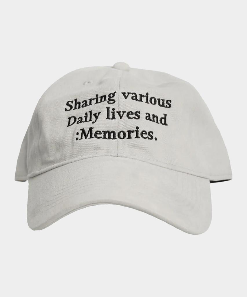Maidibbeullumemolijeu Sharing Memories Ball Cap (Grey)