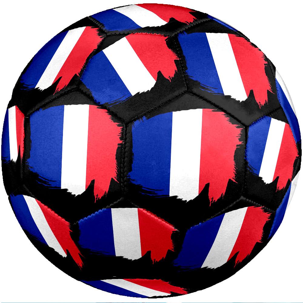 Französische Nationalmannschaft Thema Fußball Größe 5 Fußball Weiche Oberfläche Professioneller Trainingsfußball für Outdoor-Sportarten