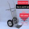 Heavy-Duty Two-Wheel Hand Cart Trolley for Load-Bearing and Transporting