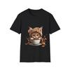 Autumn Fall Kitten T-Shirt Whether You’re Pumpkin Picking or Sipping a Hot Latte