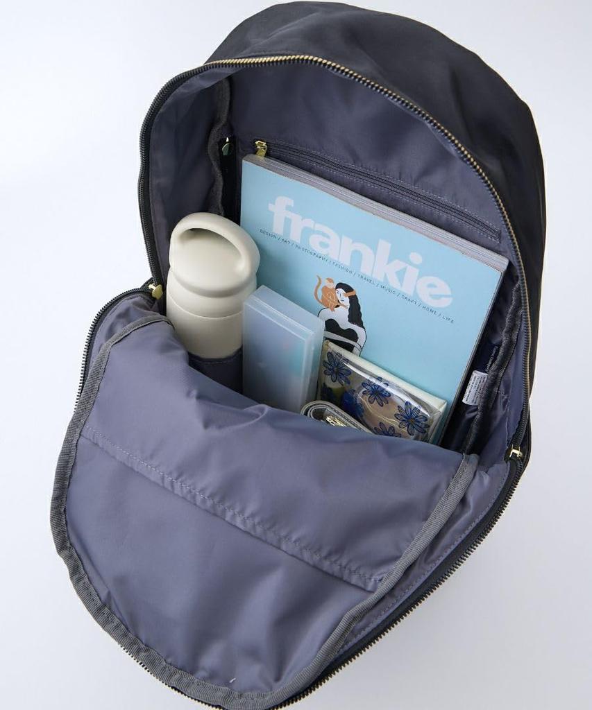 ALL DAY Backpack, A4 Size, Water-repellent, 10 Pockets, Stands Upright