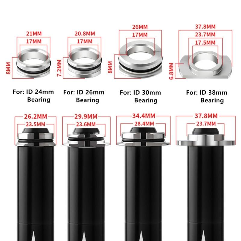 Bike Bottom Bracket Removal Tool Stainless Bearing Extractor Disassemble Repair Part Bicycle Repair Maintenance Tools