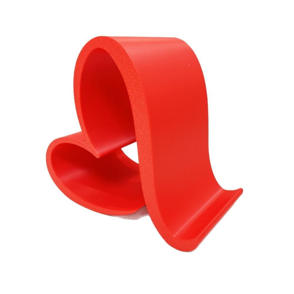 PLA Heart Shaped Phone Stand Aesthetic Multi-functional Love Mobile Phone Holder Statue Ins Girl Desk Lazy Bracket Lover's Gift