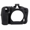 Housse de protection en silicone souple pour appareil photo Nikon D7500, noire