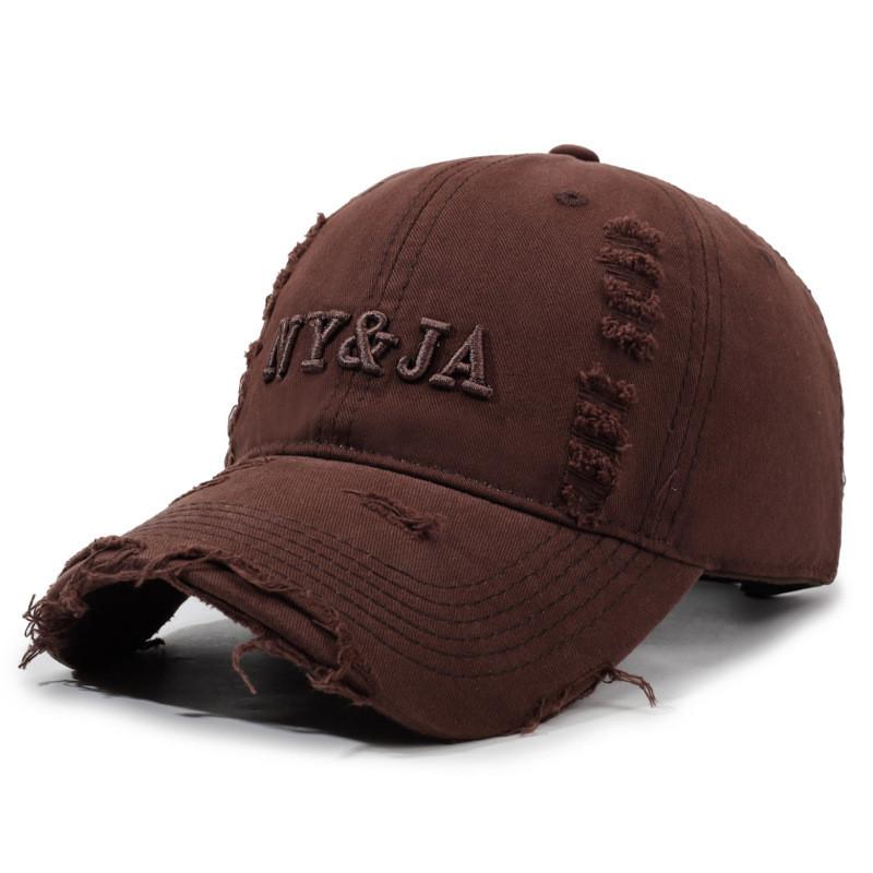 Streetwear Vintage Baseball Cap With Embroidered Letters For Men Women Outdoor Sun Protection