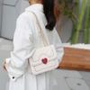 Single-shoulder Underarm Bag, Cute Girl's Heart Bag, Fashionable and Trendy Hundred-tower Cross-chain Bag, Women's Bag