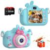 [Gift for Kids] [Amazon.co.jp Exclusive] Kids Camera with Dual Lens, 1080P HD Photo & Video, Toy Camera for Kids, Timer Shooting, Games, Music Functio