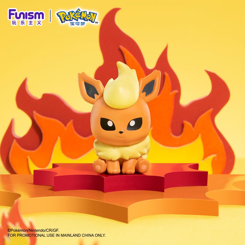 Funism Little Adventure 03 Dragonite Gengar Mewtwo Mew Jigglypuff Sylveon Anime Action Figure Model Toys Gift