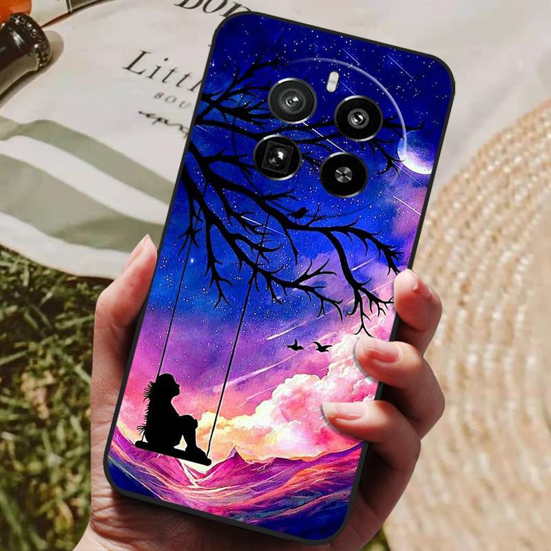 Pour Coque Realme 12 Pro Plus Coque de Téléphone de Luxe en Silicone Arrière Pour Étuis Realme 12 Plus Realme12 pro+ plus Coque de Protection Capas
