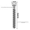 Manual Six-Layer Blade Razor for Men's Beard Shaving
