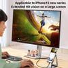 מתאם 4K 1080P Type C ל-HDMI תואם Type C כבל USB C ל-HD-MI ממיר למקבוק סמסונג גלקסי S9/S8 וואווי