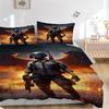 3pcs Pubg Gaming Bedding Set-Perfect for Bedroom, Guest Room, Living Room, Hotel Use-Ideal Gift for Fans, Travelers, Daily Use-Suitable for