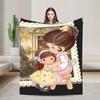 IDOLiSH Flannel Blanket  Soft Warm Bedding Throws for Couch Chair Decorative Comfortable Bedspread Sofa Bed Cover