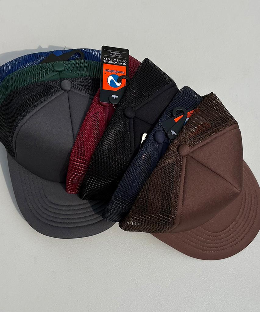 Nyuhaeteun Poly Mesh Cap (Burgundy)